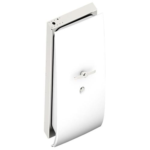 Porta para iate - 2618.14 - Opacmare - com dobradiças pantográficas / em aço inoxidável / de popa