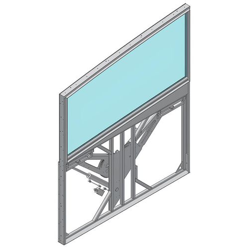 Janela para barco - 2718 series - Opacmare - para iate / deslizante / em vidro