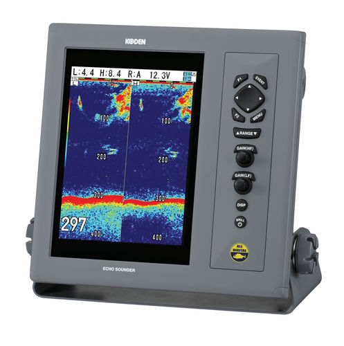 Ecossonda para barco - CVS-1410/1410HS - Koden electronics - frequência dupla / digital