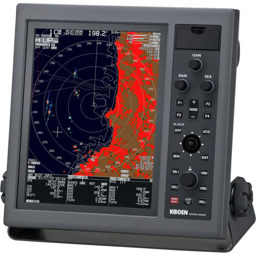 Radar para navio - MDC-5240 - Koden electronics - ARPA / colorido / com AIS