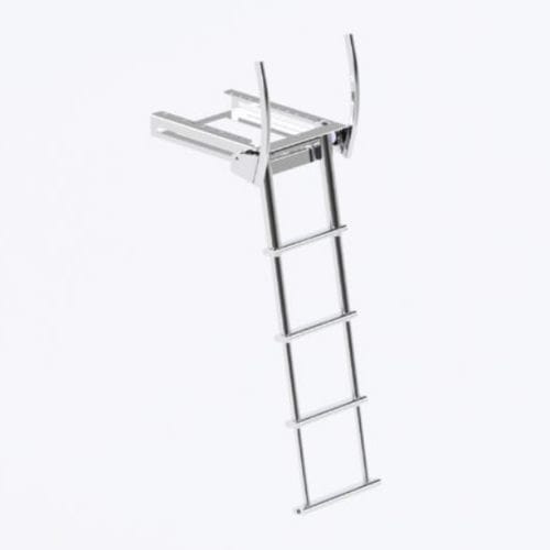 Escada para barco - 2201 SERIE - Nautinox - para iate / retrátil / telescópica