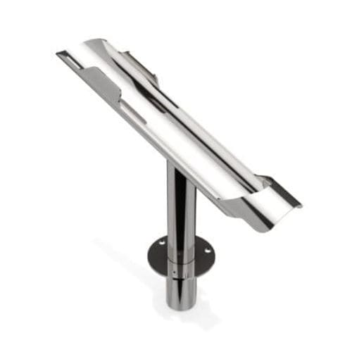 Suporte para vara para barcos - 2167 - Nautinox - de embutir / múltiplo