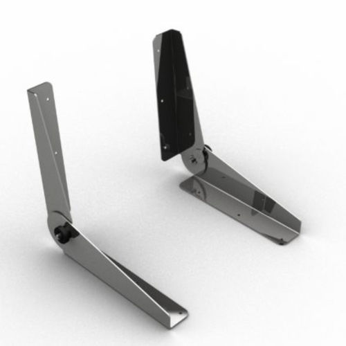 Dobradiça para barco - 2056 - Nautinox - de posicionamento / para assento / em aço inoxidável