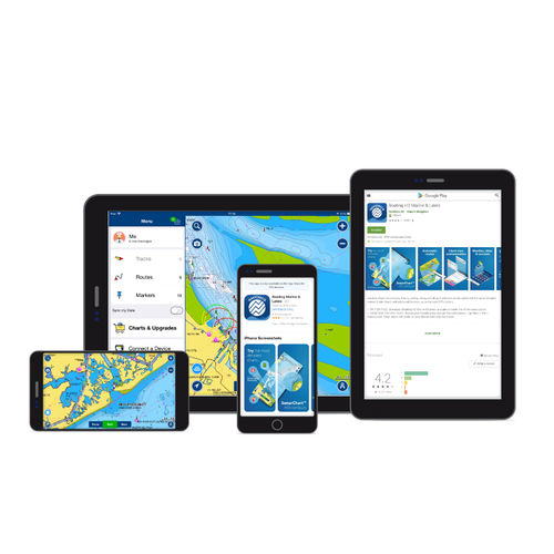 Mapa digital - Navionics - para iPad / para dispositivo móvel
