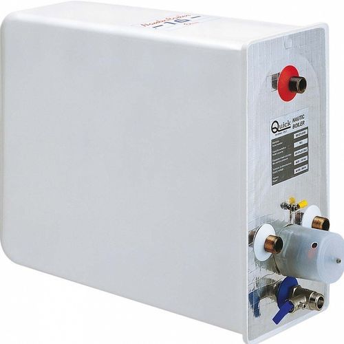 Aquecedor de água para barco - Nautic boiler BX 16L - Quick - elétrico / com trocador de calor / em aço inoxidável