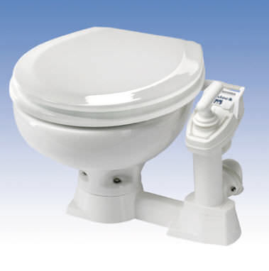 Vaso sanitário náutico - Sealock - Raske & Van der Meyde - manual