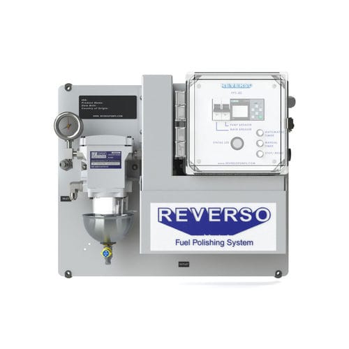 Sistema de limpeza de combustível - FPS-80-24V - Reverso Pumps LLC