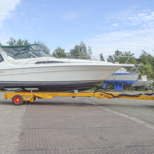 Carreta de movimentação - HBC20 - ROODBERG - para colocação na água / para barco / para estaleiro naval