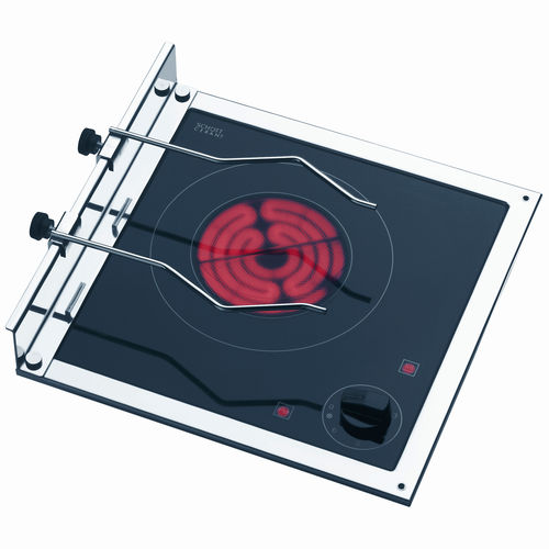 Cooktop vitrocerâmico - CRYSTAL1 - Techimpex - para barco / 1 boca