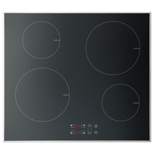 Cooktop vitrocerâmico - CRYSTAL4 induction - Techimpex - para barco / 4 bocas