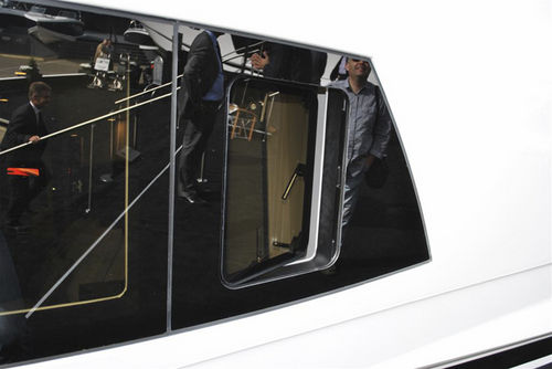 Janela para iate - Trend Marine Products - para barco / de abrir / retangular