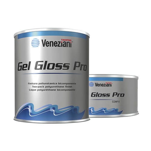 Tinta para barco de recreio - GEL GLOSS PRO - Veneziani Yachting - epóxi / de acabamento / top coat