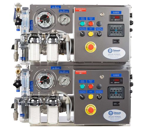 Dessalinizador para barco - Duplex - Idromar - por osmose reversa / compacto