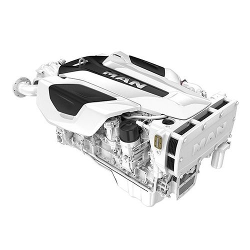 Motor de centro - i6 series - MAN Truck & Bus SE - Engines & Components - a diesel / para embarcação de recreio / turbo