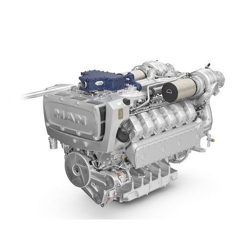 Motor de centro - D2862 LE448 - MAN Truck & Bus SE - Engines & Components - de propulsão / bicombustível / profissional