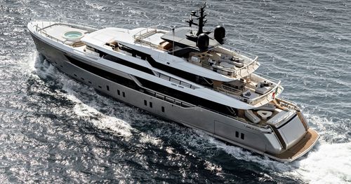 Superiate de cruzeiro - Alloy - Cantieri Navali San Lorenzo - com casa de leme elevada / com casco de deslocamento / em alumínio