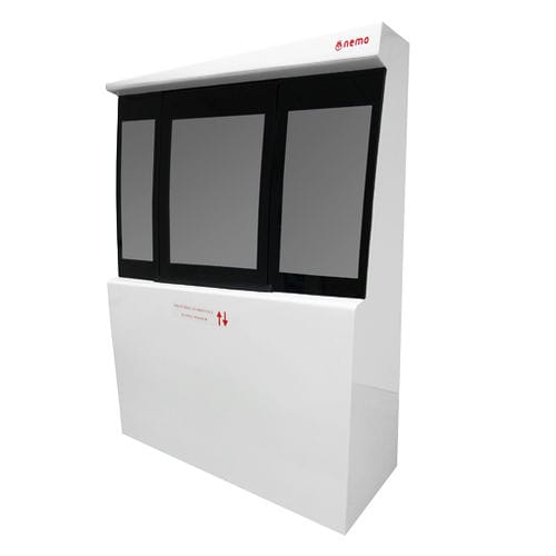 Janela para barco - Nemo Industrie - para iate / deslizante / em vidro
