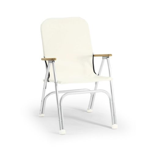 Cadeira para barco - M120 series - Forma Marine Furniture, LLC. - dobrável / preta / azul