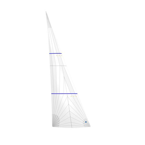 Vela de proa - Solent - Incidence Sails - para veleiro de cruzeiro-regata / em poliéster
