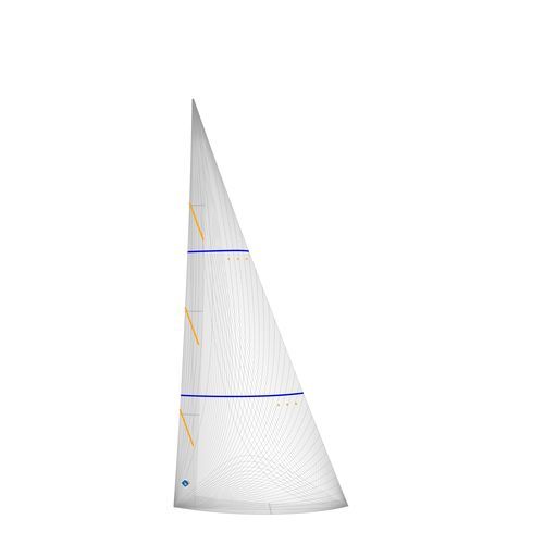 Genoa - D4 - Incidence Sails - para veleiro de cruzeiro / em poliéster / em carbono