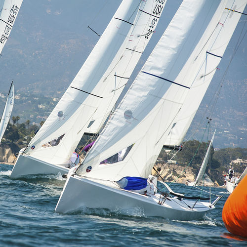 Bujarrona - Ullman Sails - para monotipo de quilha esportivo / corte trirradial / Dacron®