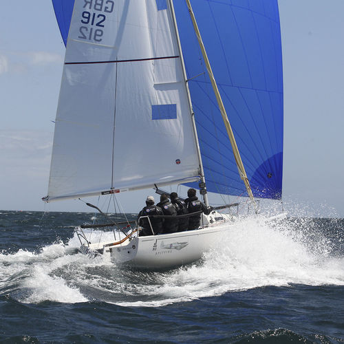 Vela mestra - Ullman Sails - para monotipo de quilha esportivo / corte radial / Dacron®