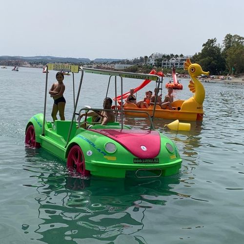 Pedalinho de 2 lugares - HIDROSOLAR  - AVENTURAS AQUATICAS - LA NORIA - a energia solar
