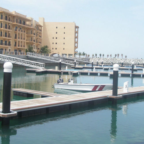 Píer flutuante - FRICA MIDDLE EAST - Metalu Industries International - de atracação / para marina / em alumínio