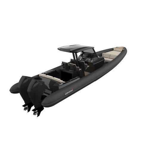 Barco inflável com motor de popa - ION 10.5 - NORTHSTAR RIBs - bimotor / semirrígido / com casco escalonado