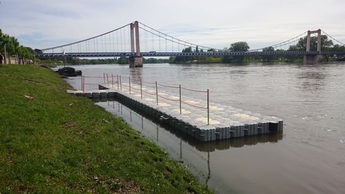 Píer flutuante - MARINEFLOOR EUROPE - modular / de desembarque / de praia e estuário