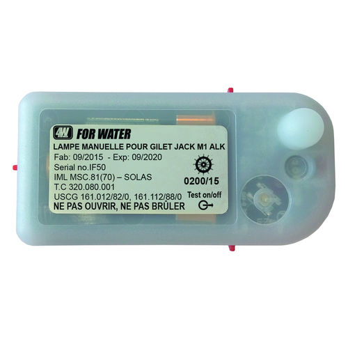 Luz intermitente - MANUELLE - Forwater - náutica / para colete salva-vidas / SOLAS