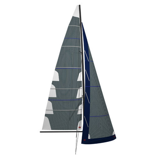 Vela mestra - SOLANO - ELVSTRØM SAILS - vela de estai enrolável / para veleiro de cruzeiro / para veleiro de expedição