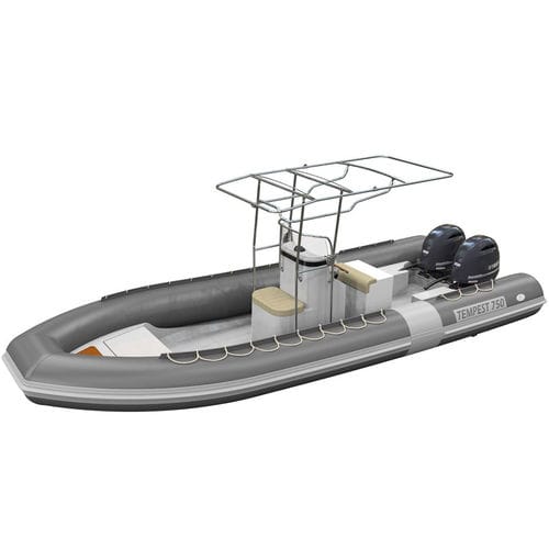 T-top para barco a motor - 57-02 - INOX MARINE INNOVATION