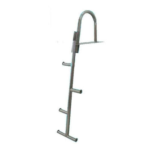 Escada para barco - 42-ECH-4 - INOX MARINE INNOVATION - dobrável / para mergulho / em aço inoxidável