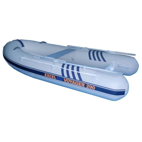 Barco inflável com motor de popa - VOYAGER SR290 - Excel Inflatables - semirrígido / com console lateral / máx. 4 pessoas