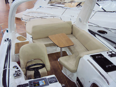 Almofada para cockpit - Nauti Sattler - para barco / sob medida