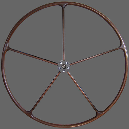 Roda de leme para veleiro - NATURELLE Version 2 - TCE-Engineering - em teca / em carbono