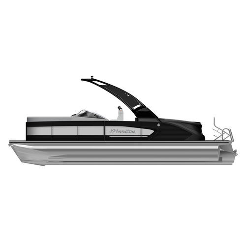 Pontoon boat com motor de popa - LX 23 SRS - Manitou Pontoon Boats - tri-tube / open / com console lateral