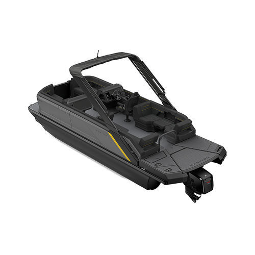 Pontoon boat com motor de popa - 24 - Manitou Pontoon Boats - bimotor / tri-tube / open