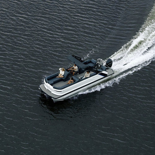 Pontoon boat com motor de popa - 26 - Manitou Pontoon Boats - bimotor / tri-tube / open