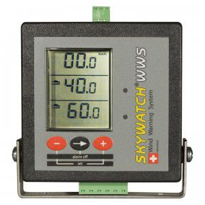 Anemômetro digital - WWS - JDC Electronic - com alarme