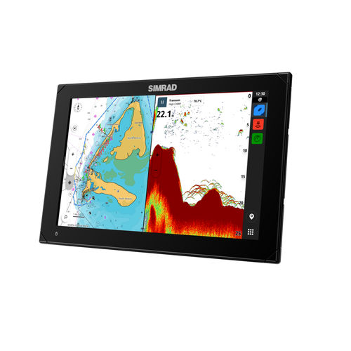 Instrumento multifuncional leitor de cartões - NSX™ 3012 - Simrad Yachting - sonar / de radar / sonar de pesca