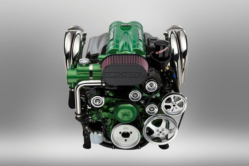 Motor de centro - MV8 570 (570 HP @ 5900 RPM) - Ilmor Marine Engines - a gasolina / para embarcação de recreio