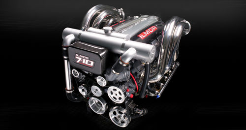 Motor de centro - MV7-10 GEN III (700 HP @ 6300 RPM) - Ilmor Marine Engines - a gasolina / para embarcação de recreio