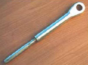 Terminal para aparelho fixo com rosca - 698X / 699X - Garelli - de olhal