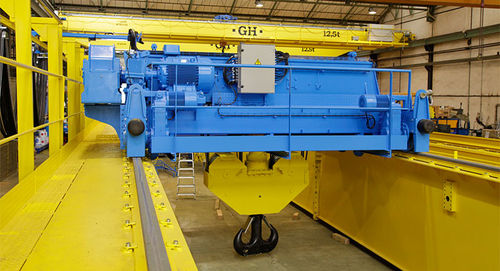 Talha com cabo - 130 T - GH Cranes & Components - elétrica