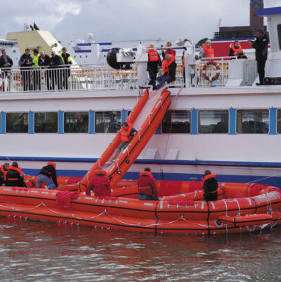 Escorregador de evacuação marítima para navio - SurvitecZodiac - Survitec