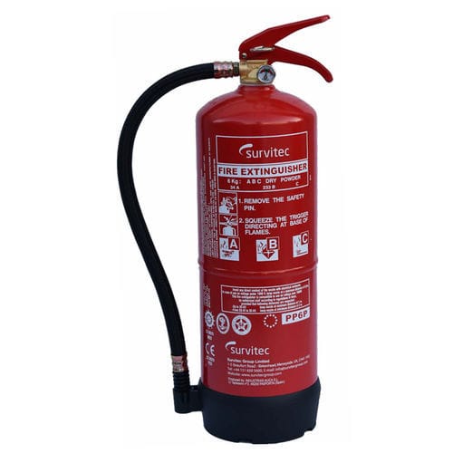 Extintor de pó - 766995 - Survitec - portátil