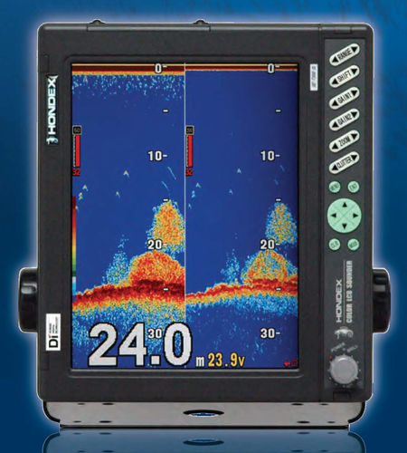 Ecossonda para barco - HE-7300-DI - Hondex - multifeixe