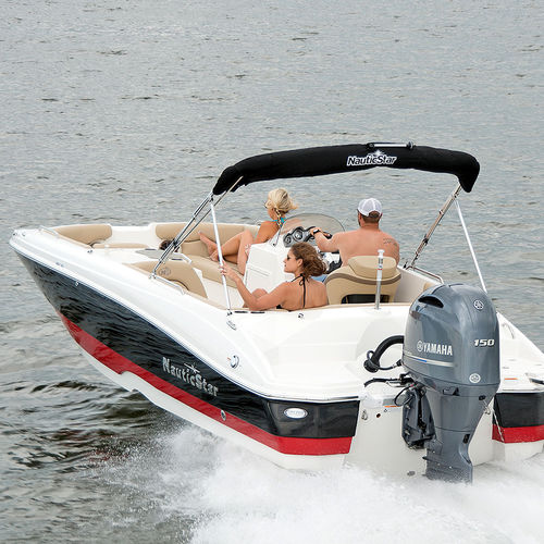Deck-boat com motor de popa - 203 SC - Nautic Star Boats - bowrider / open / com console lateral